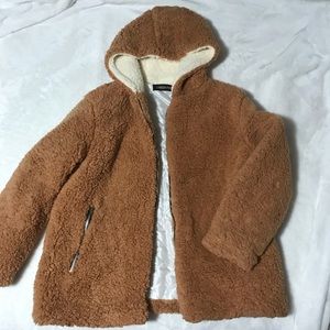 Shein Fluffy Teddy Bear Jacket